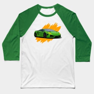 green lamborghini Baseball T-Shirt